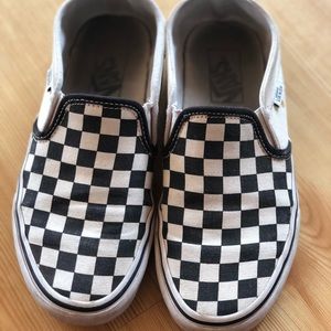 Checkered vans